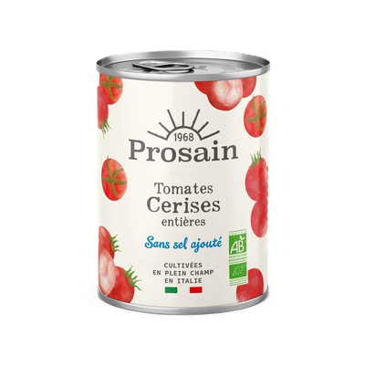 Photo de produit pour Tomates cerises entière sans sel ajouté 400g