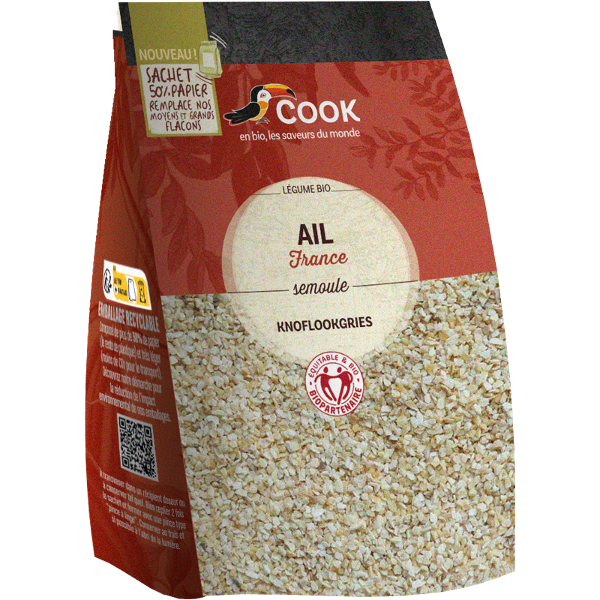 Photo de produit pour Ail semoule grand format 130g