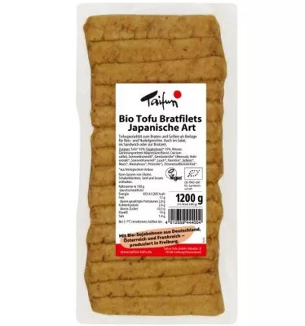 Photo de produit pour Filets de tofu à la Japonaise 1200g