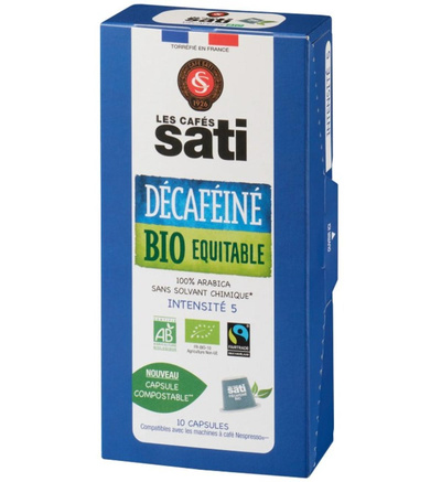 Photo de produit pour Café Décaféiné capsules x10