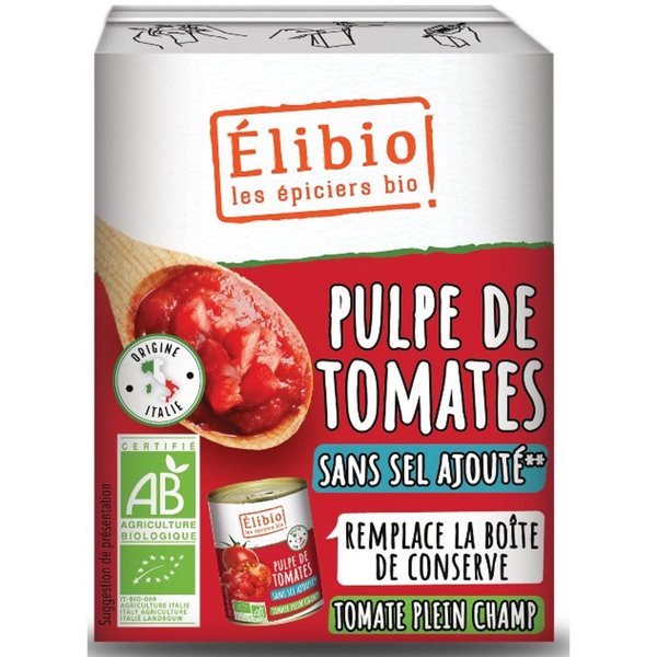 Photo de produit pour Pulpe de tomates 390g