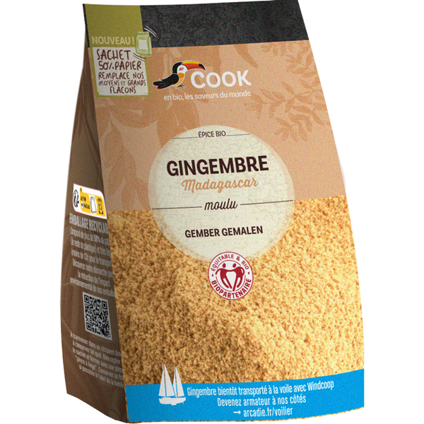 Photo de produit pour Gingembre moulu 100g