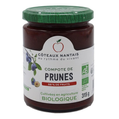 Photo de produit pour Compote de prunes 315g