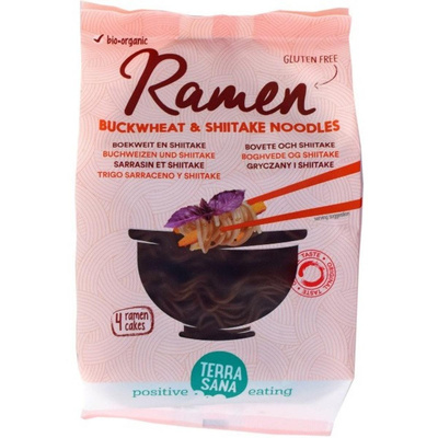 Photo de produit pour Nouilles ramen de sarrasin au shiitake 280g