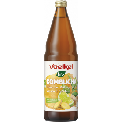 Photo de produit pour Kombucha citron vert gingembre 75cl