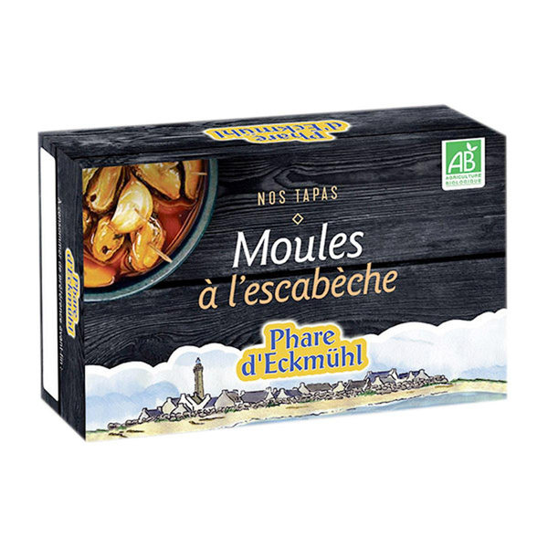 Photo de produit pour Moules marinées à l'escabèche 111g