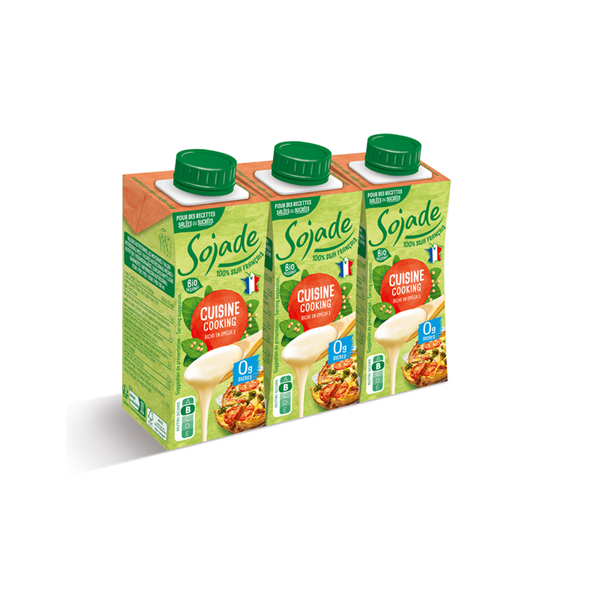 Photo de produit pour Crème de soja cuisine 20cl x3