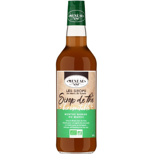 Photo de produit pour Sirop de thé vert-menthe Maroc 50cl