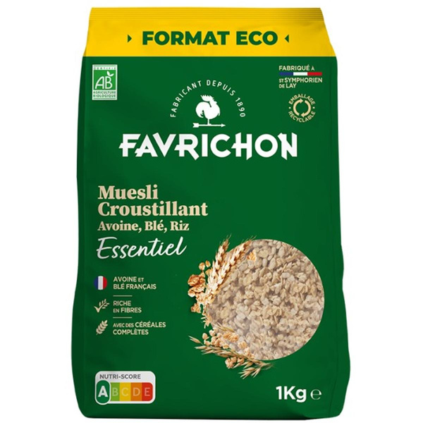 Photo de produit pour Muesli croustillant essentiel 1kg
