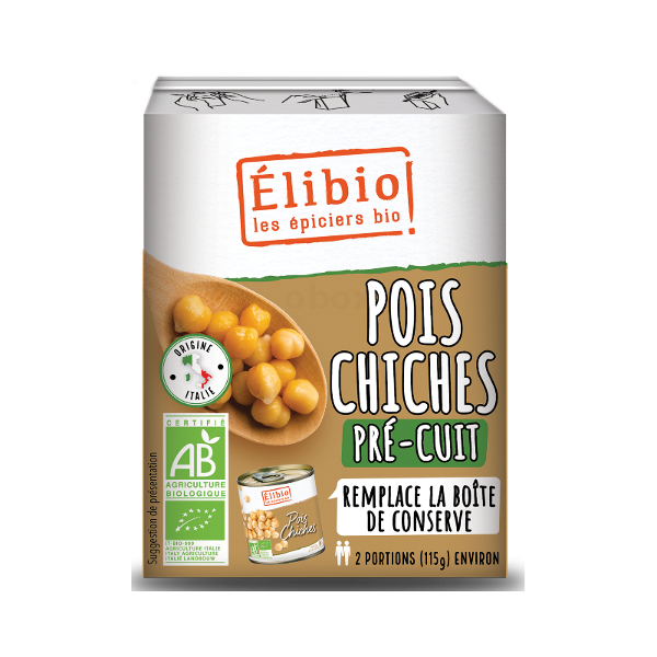 Photo de produit pour Pois chiche conserve 230g