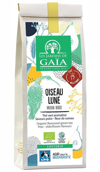 Photo de produit pour Thé vert Oiseau lune - miliant - 100g