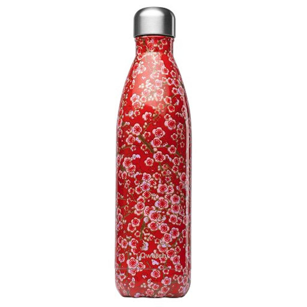 Photo de produit pour Bouteille isotherme  Flowers Rouge - 750ml