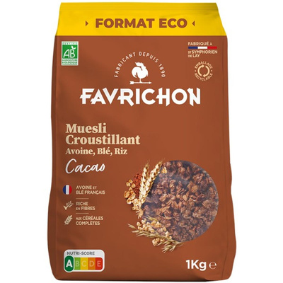 Photo de produit pour Muesli croustillant cacao 1kg