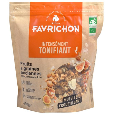 Photo de produit pour Muesli croustillant fruits & graines anciennes 450g