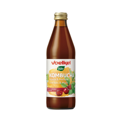 Photo de produit pour Kombucha griotte et menthe 33cl