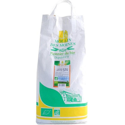 Photo de produit pour Farine blé T45kg en 5kg