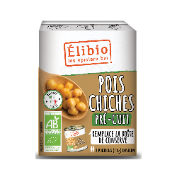 Photo de produit pour Pois chiche conserve 230g