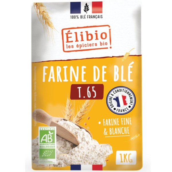 Photo de produit pour Farine de blé T65 1kg