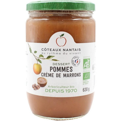Photo de produit pour Dessert pommes crème de marron 630g