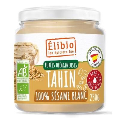 Photo de produit pour Purée de tahin, 100% sésame blanc 250g
