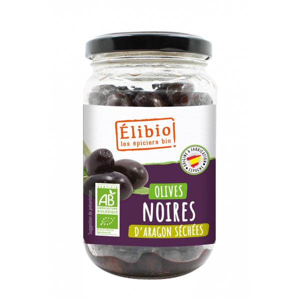 Photo de produit pour Olive noire aragon 200g égoutté