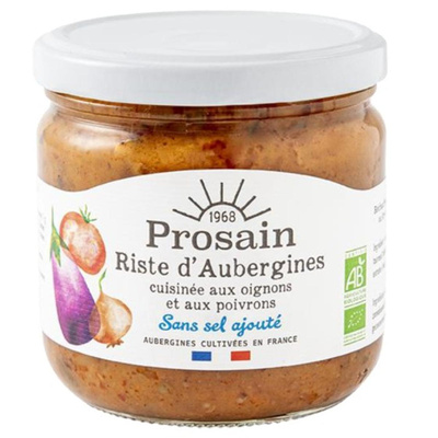 Photo de produit pour Riste d'aubergines sans sel ajouté 345g
