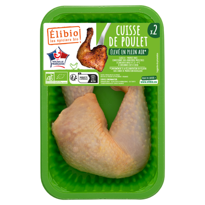 Photo de produit pour Cuisse de poulet jaune PAC env. 560g