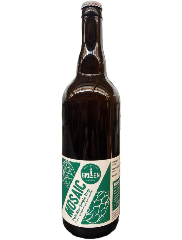 Photo de produit pour Bière "Mosaïc" 75cl