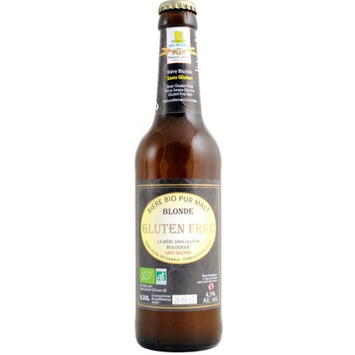 Photo de produit pour Bière blonde sans gluten 33cl