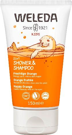 Photo de produit pour Shampoing-Douche à l'Orange Fruitée, 150 ml