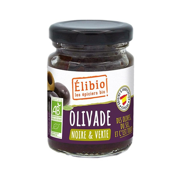 Photo de produit pour Olivade, tartinade d'olives noires et vertes, 100g