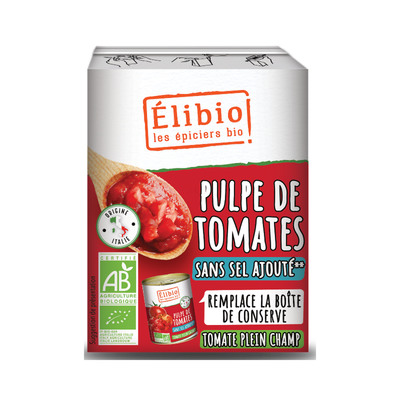 Photo de produit pour Pulpe de tomates 400g
