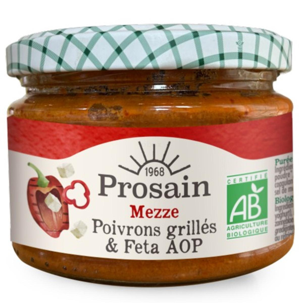 Photo de produit pour Mezze Poivrons grillés et féta 220g