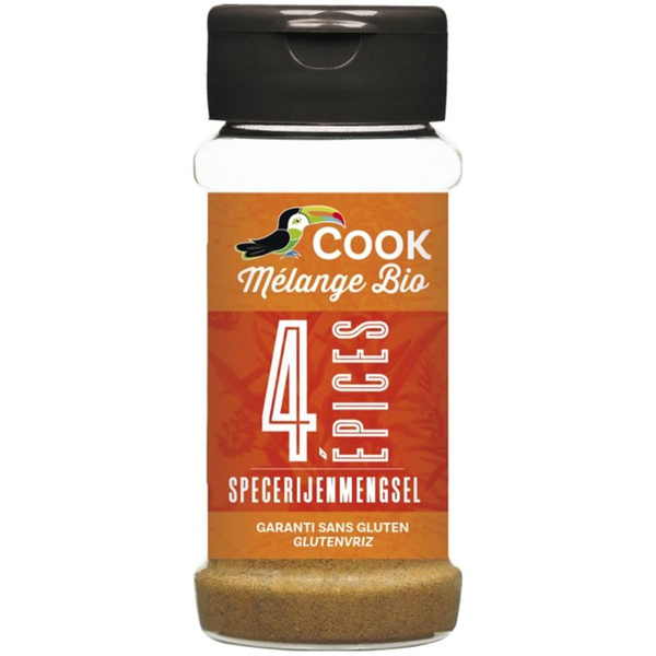 Photo de produit pour Mélange 4 épices 35g