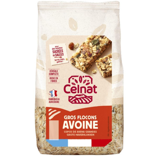 Photo de produit pour Flocons d'avoine gros 500g