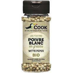 Photo de produit pour Poivre blanc en grains équitable 50g