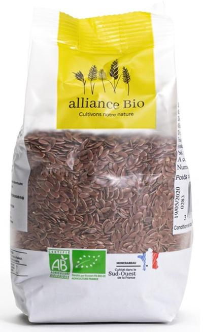 Photo de produit pour Graines de lin brun 250g