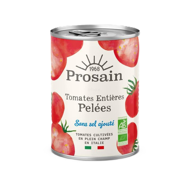Photo de produit pour Tomates pelées entières sans sel ajouté 400g