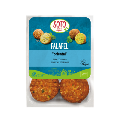 Photo de produit pour Falafel oriental (couscous, potiron, amande, sésame, épice) 220g