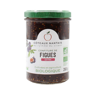 Photo de produit pour Confiture de figues extra 260g