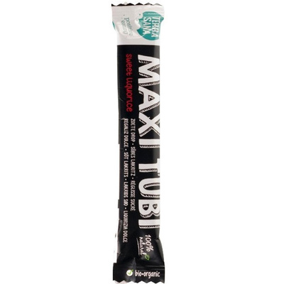 Photo de produit pour Bonbon réglisse sucré en grand tube, maxi tubi 28g