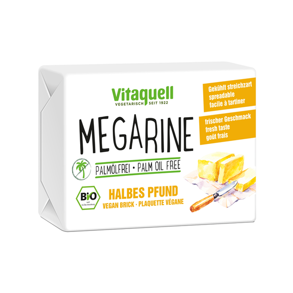 Photo de produit pour Mégarine, graisse végétale à tartiner 250g