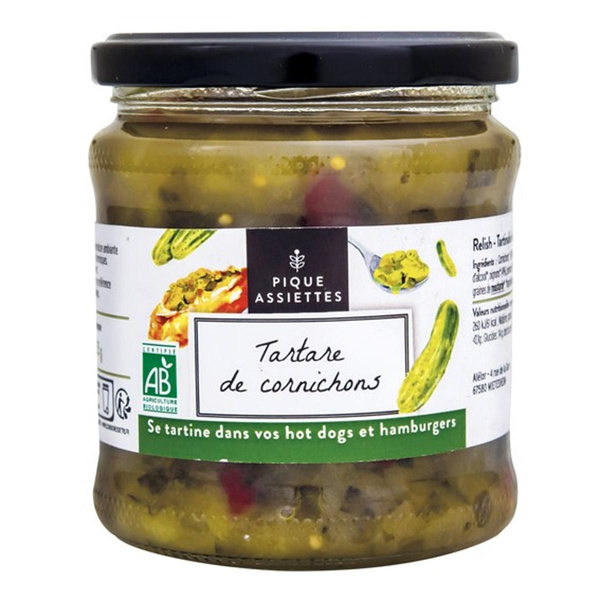 Photo de produit pour Relish, tartare de cornichons 325g