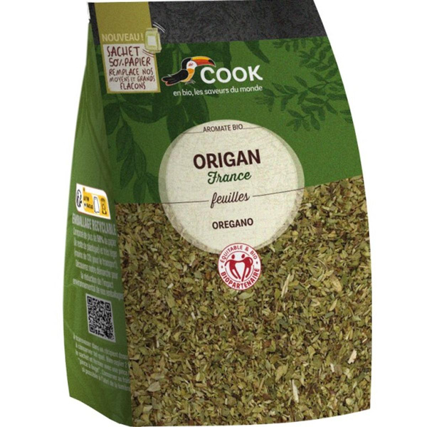 Photo de produit pour Origan feuilles Grand format 40g