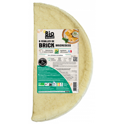 Photo de produit pour Feuilles de brick x8 136g
