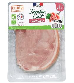 Photo de produit pour Jambon supérieur avec couenne - 160g