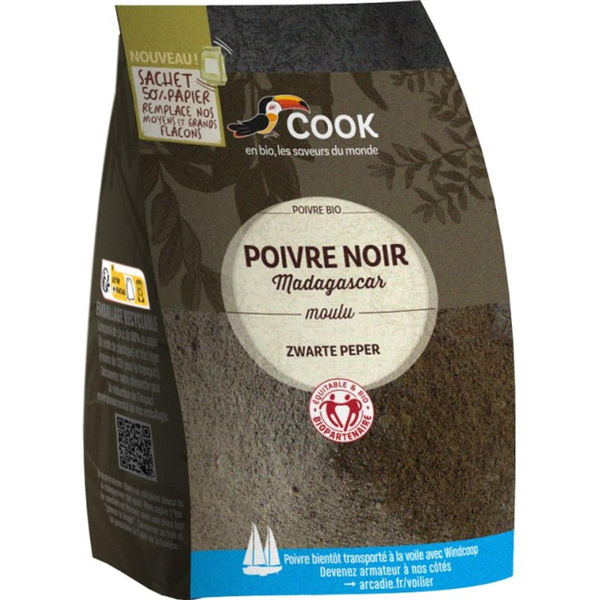 Photo de produit pour Poivre noir poudre grand format 150g