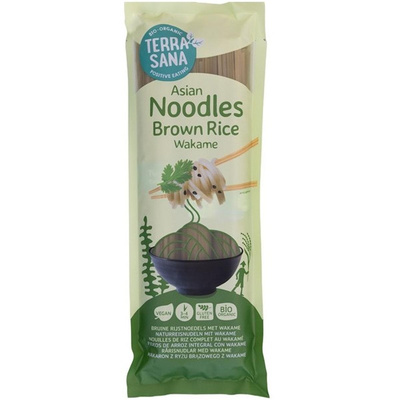 Photo de produit pour Noodles de riz brun au wakame 250g
