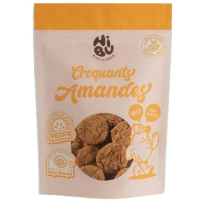 Photo de produit pour Croquants aux amandes, sans gluten et végan 120g