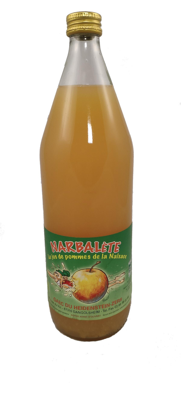 Photo de produit pour Jus de pomme ZERR
